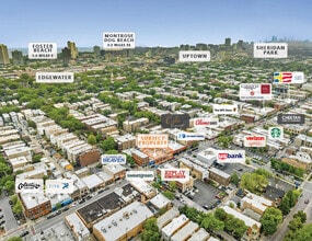 5349-5351 N Clark St, Chicago, IL - AERIAL map view