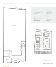 1268-1286 Alma Ct, San Jose, CA for lease Floor Plan- Image 1 of 1