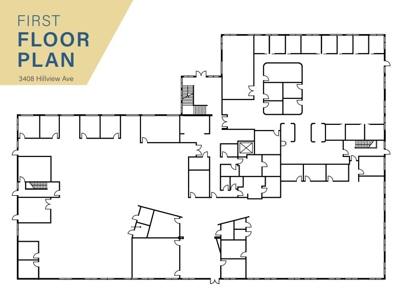 3408 Hillview Ave, Palo Alto, CA for lease Floor Plan- Image 1 of 1