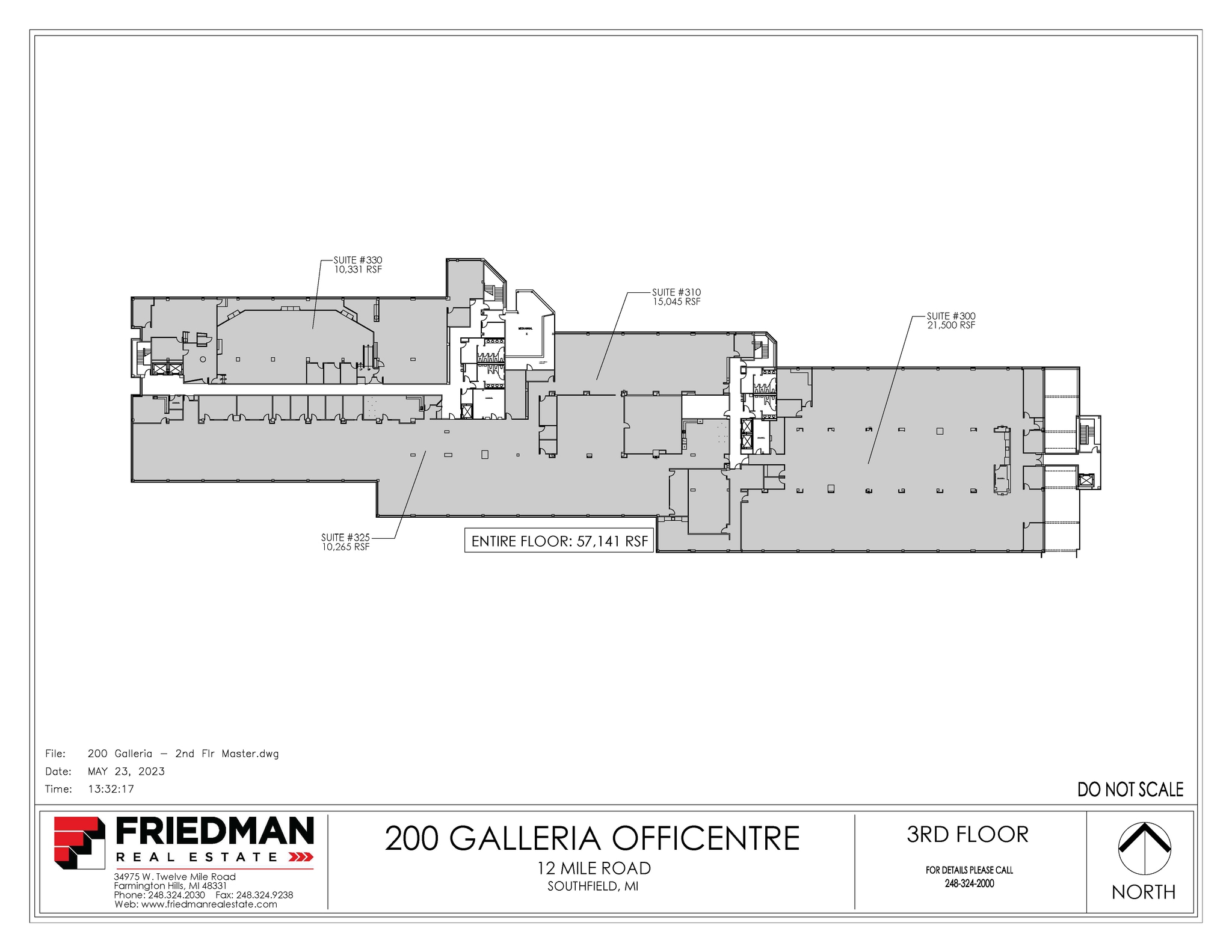 200 Galleria Officentre, Southfield, MI for sale Floor Plan- Image 1 of 1