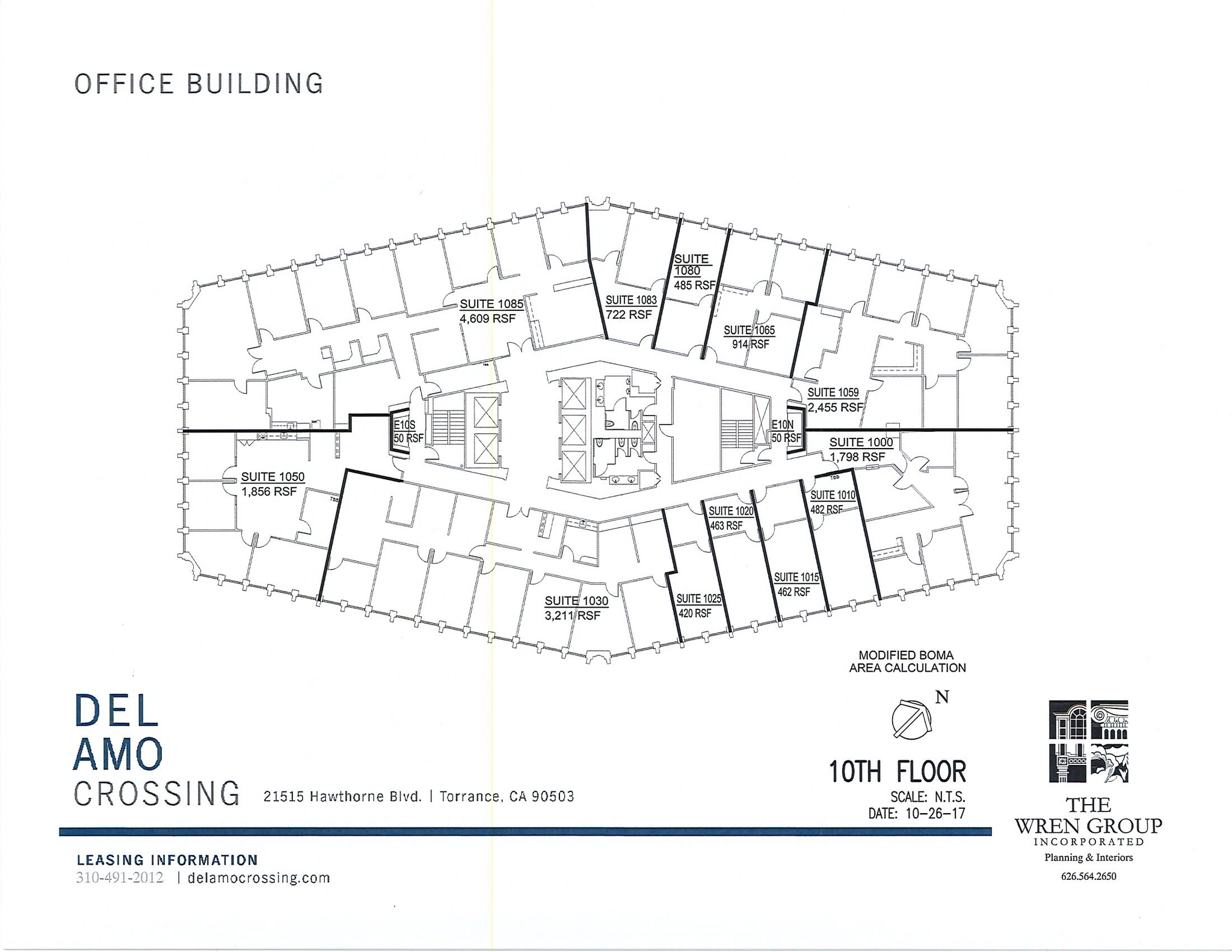 21515 Hawthorne Blvd, Torrance, CA for lease Floor Plan- Image 1 of 1