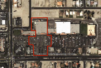 31375-31875 Date Palm Dr, Cathedral City, CA - aerial  map view