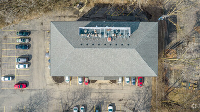 5701 N High St, Worthington, OH - aerial  map view