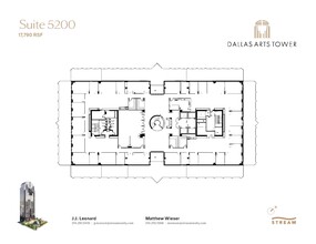 2200 Ross Ave, Dallas, TX for lease Floor Plan- Image 1 of 1