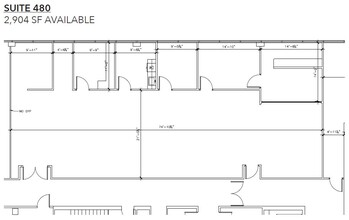 1111 E Touhy Ave, Des Plaines, IL for lease Floor Plan- Image 1 of 1