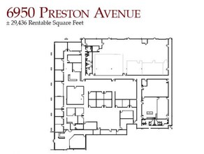 6950-6956 Preston Ave, Livermore, CA for lease Floor Plan- Image 2 of 2