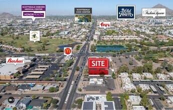 8040 E Indian School Rd, Scottsdale, AZ - Aerial  map view - Image1