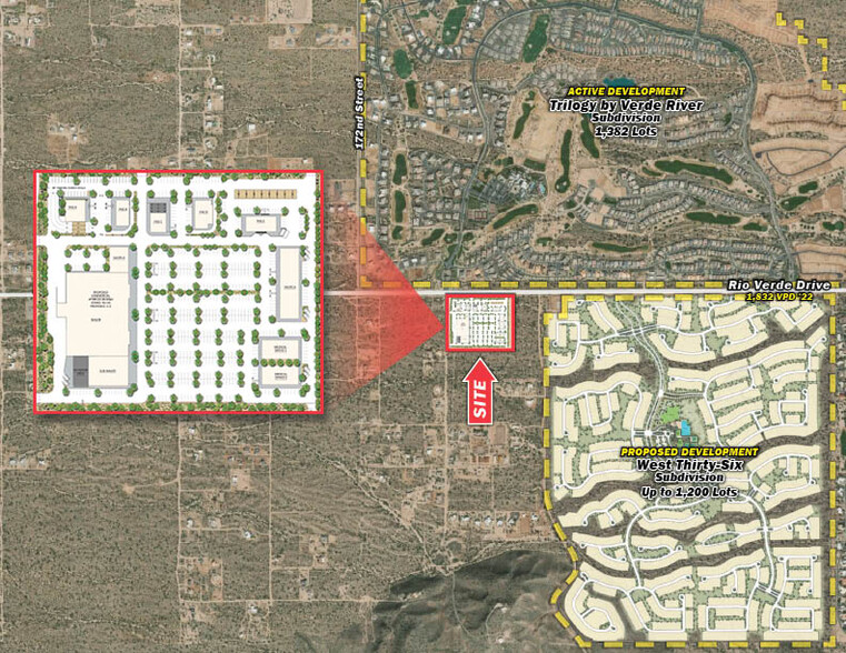 SEC Rio Verde Dr & 174th St, Rio Verde, AZ for lease - Building Photo - Image 1 of 1