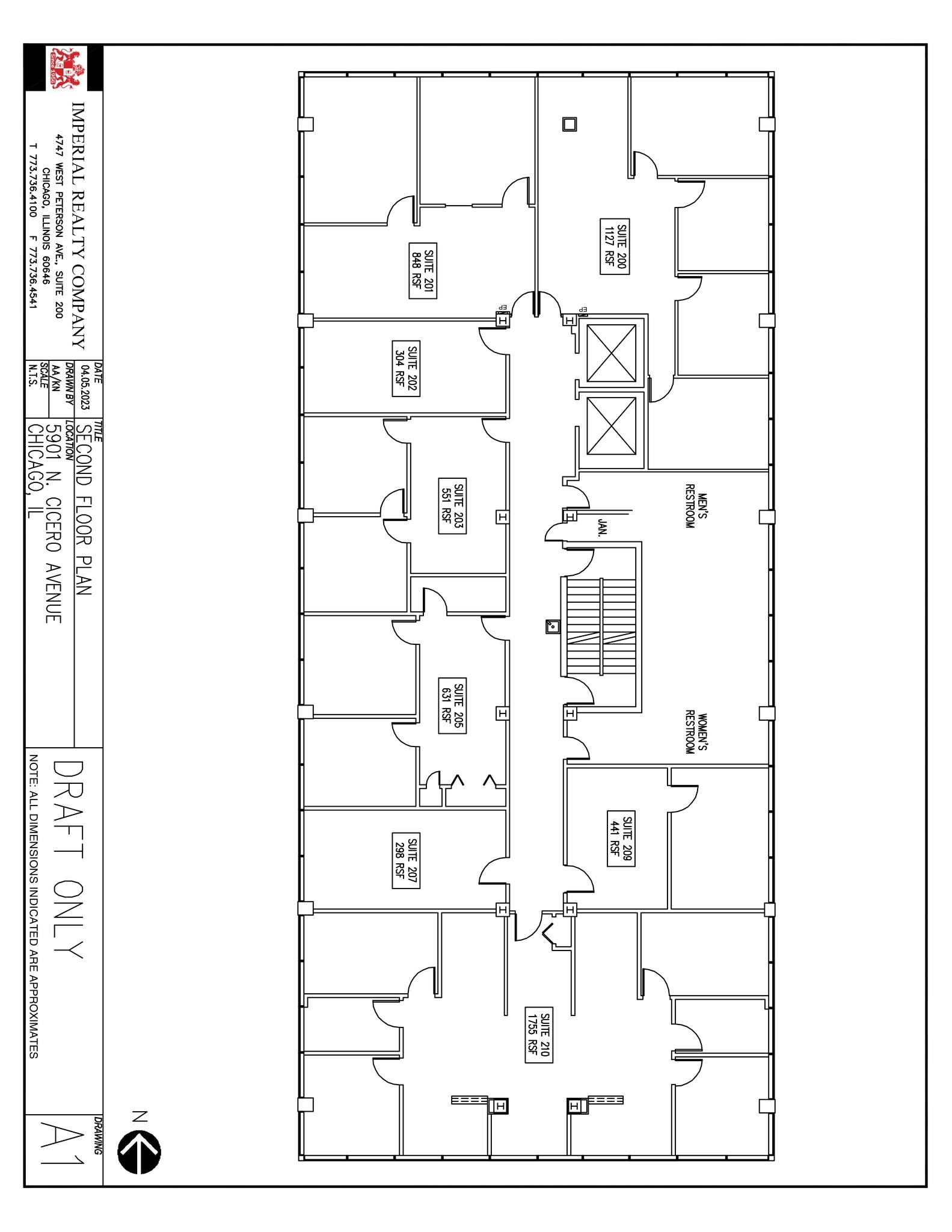 5901 N Cicero Ave, Chicago, IL for lease Site Plan- Image 1 of 1