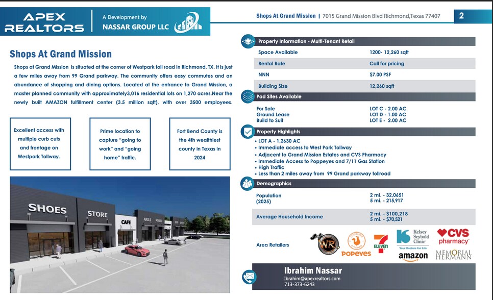 6902 Grand Mission Blvd, Richmond, TX for lease - Building Photo - Image 2 of 6