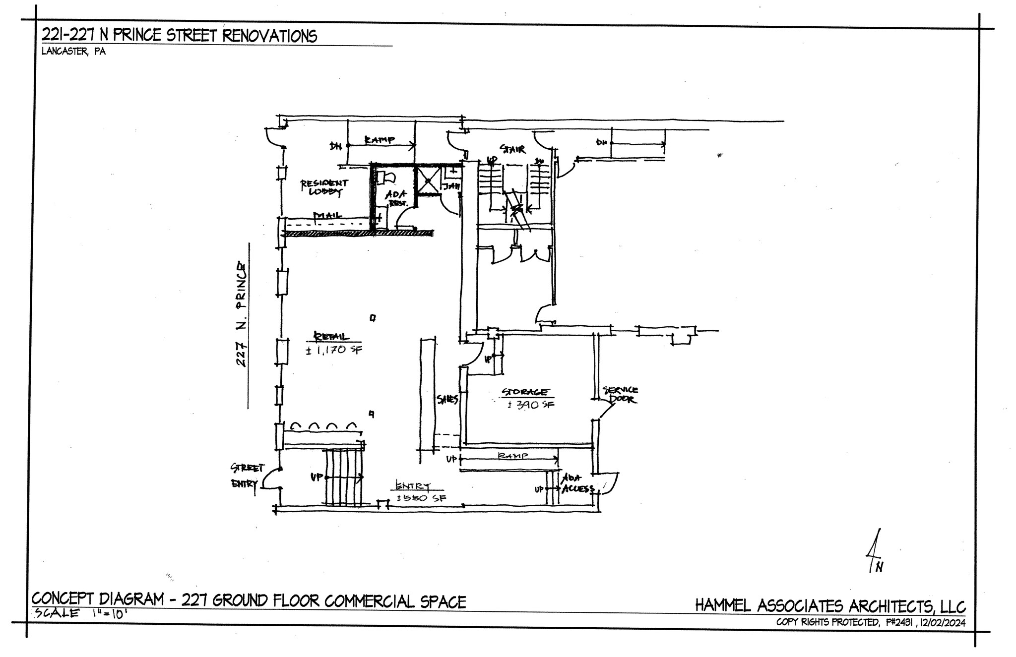 227 N Prince St, Lancaster, PA for lease Site Plan- Image 1 of 1