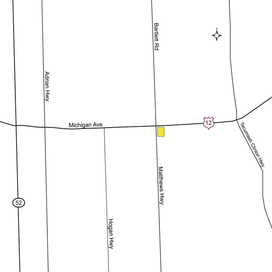 E US12, Clinton, MI 49236