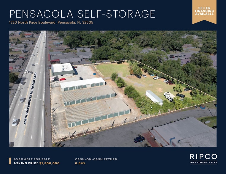 Pensacola Self-Storage portfolio of 2 properties for sale on LoopNet.com - Building Photo - Image 1 of 12