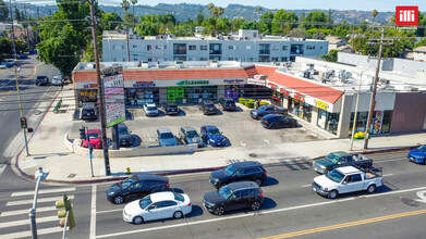 12910 Magnolia Blvd, Sherman Oaks, CA - aerial  map view