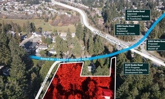 More details for 2415 Sooke Rd & 3270 Fulton Rd, Colwood, BC - Land for Sale