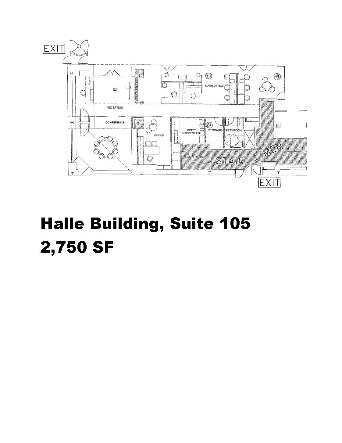 1228 Euclid Ave, Cleveland, OH for lease Floor Plan- Image 1 of 1