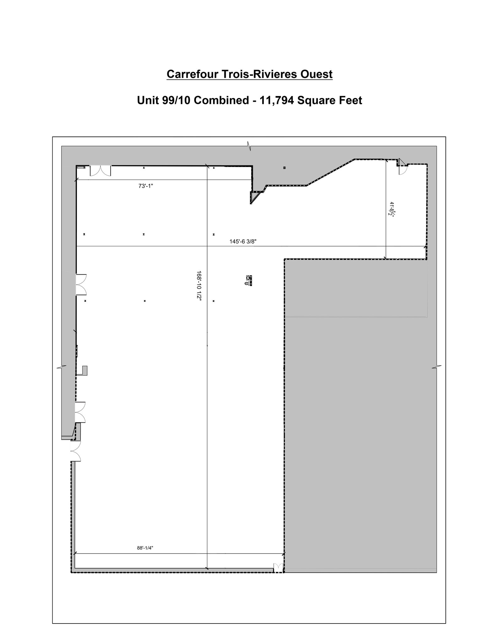 4520 Boul des Recollets, Trois-Rivières, QC for lease Site Plan- Image 1 of 1