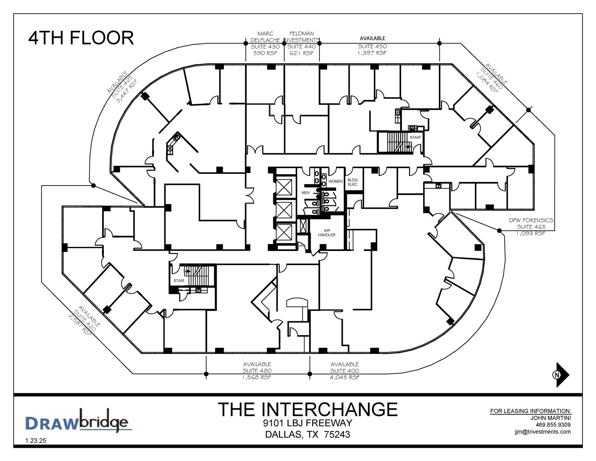 9101 Lyndon B Johnson Fwy, Dallas, TX for lease Floor Plan- Image 1 of 2