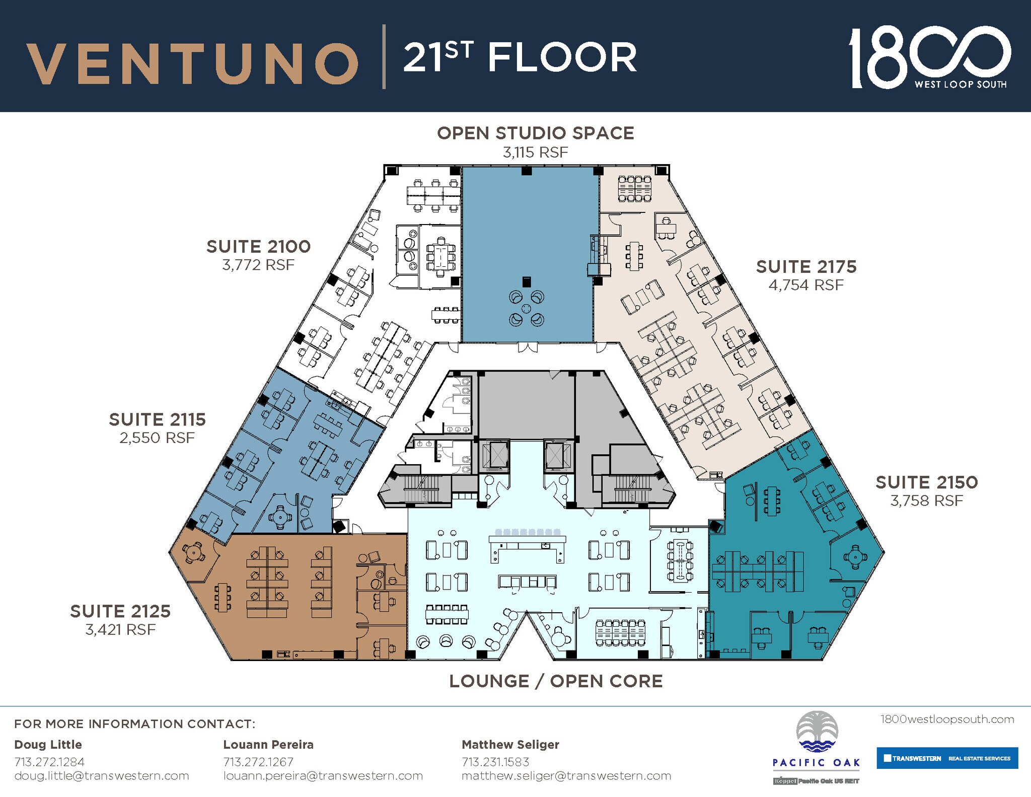 1800 West Loop S, Houston, TX, 77027 Office Space For Lease