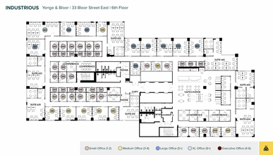 33 Bloor St E, Toronto, ON for lease Floor Plan- Image 1 of 1