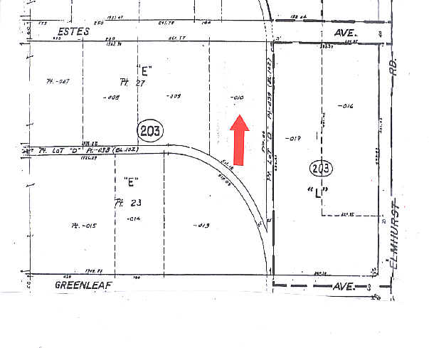 2405 Estes Ave, Elk Grove Village, IL for sale - Plat Map - Image 2 of 5