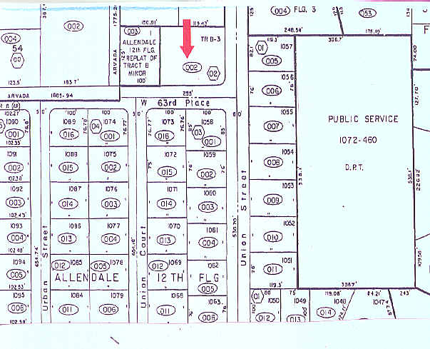 12001 W 63rd Pl, Arvada, CO for lease - Plat Map - Image 2 of 57