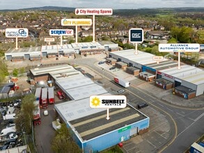 Sneyd Hill, Stoke On Trent for lease Aerial- Image 2 of 3