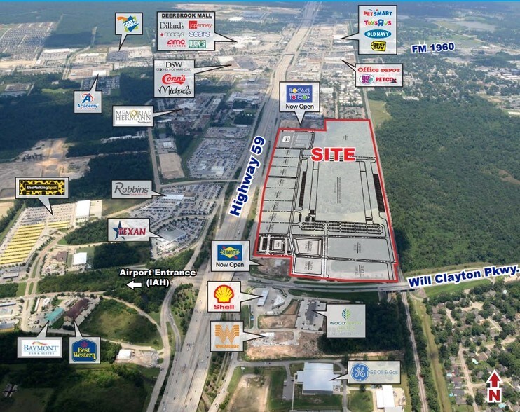 Hwy 59 Will Clayton Pkwy Humble Tx 77338 Commercial Property Humble Tx 77338 1 67 Ac Land For