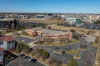 1221 John Q Hammons Dr, Madison, WI - AERIAL  map view