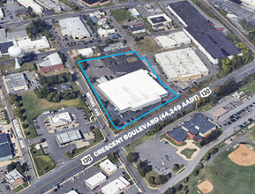 6901 N Crescent Blvd, Pennsauken, NJ - aerial  map view