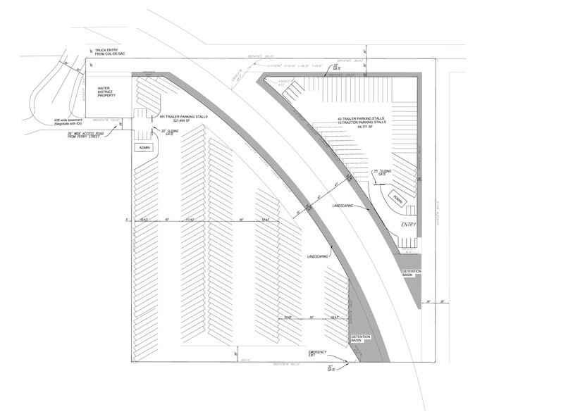 0 Indian Ave / Perry St, Perris, CA for sale - Site Plan - Image 1 of 7