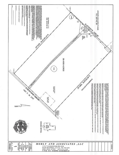 1401 Fm 2727, Kaufman, TX for sale - Plat Map - Image 1 of 1