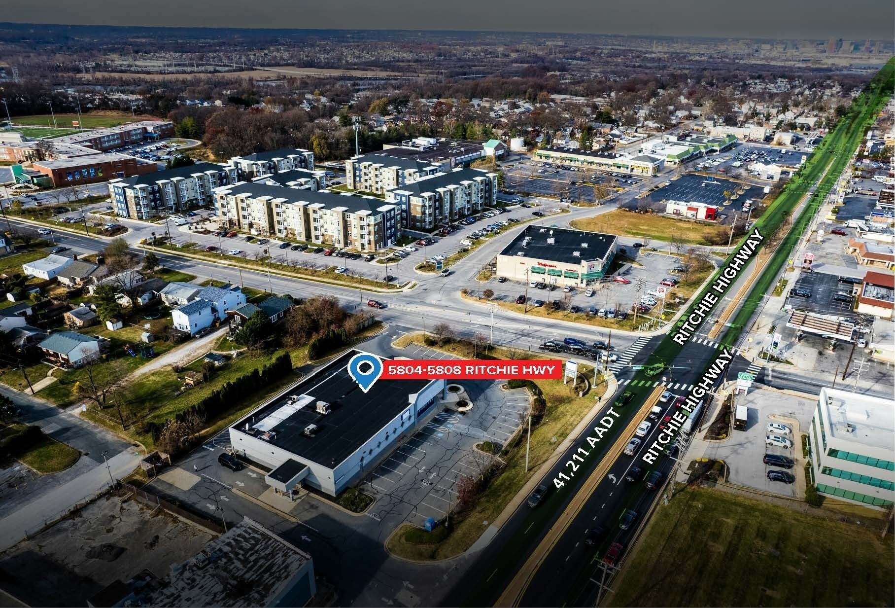5804-5808 Ritchie Hwy, Baltimore, MD for sale Building Photo- Image 1 of 1