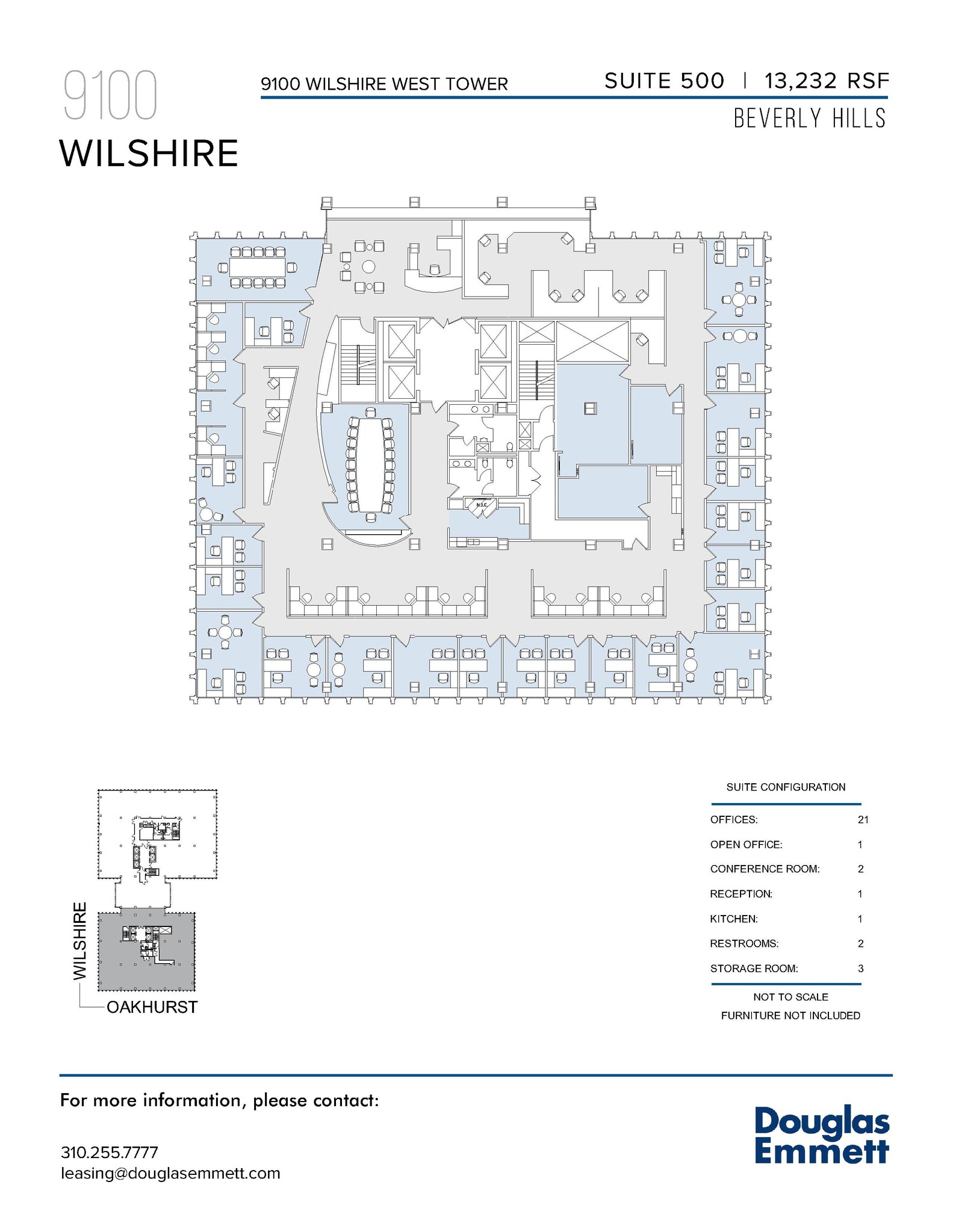 9100 Wilshire Blvd, Beverly Hills, CA for lease Floor Plan- Image 1 of 1