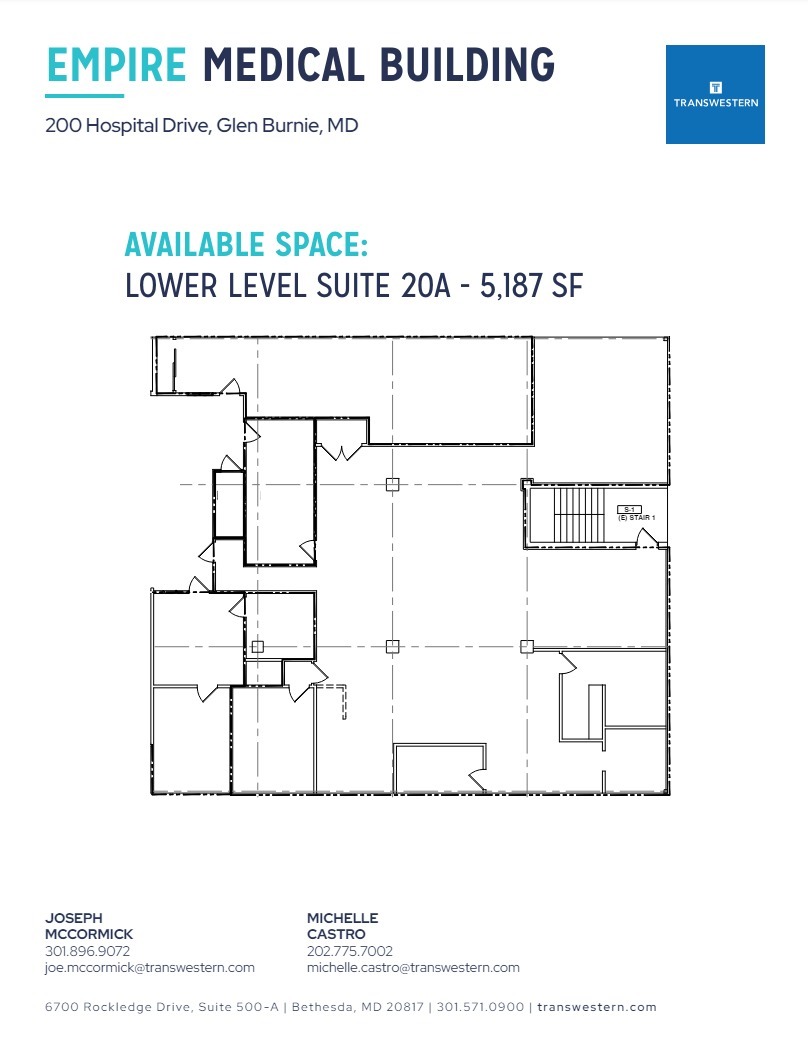 200 Hospital Dr, Glen Burnie, MD for lease Floor Plan- Image 1 of 1