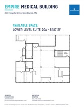 200 Hospital Dr, Glen Burnie, MD for lease Floor Plan- Image 1 of 1