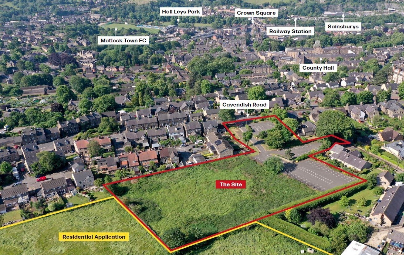 Cavendish Rd, Matlock, DBY DE4 3GY Land for Sale