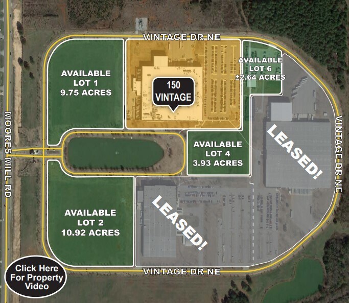 Chase Industrial Park, Huntsville, AL for sale Aerial- Image 1 of 1