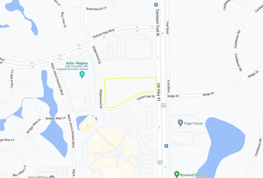 801 Laurel Oak Dr, Naples, FL for lease - Plat Map - Image 2 of 14