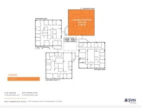 2201 Timberloch Pl, The Woodlands, TX for lease Floor Plan- Image 1 of 1