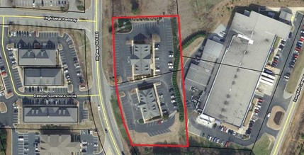 5959 Highway 53 E, Dawsonville, GA - aerial  map view