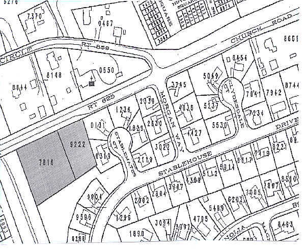 45665 W Church Rd, Sterling, VA for lease - Plat Map - Image 2 of 6