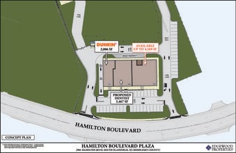 2901 Hamilton Blvd, South Plainfield, NJ for lease Site Plan- Image 1 of 1