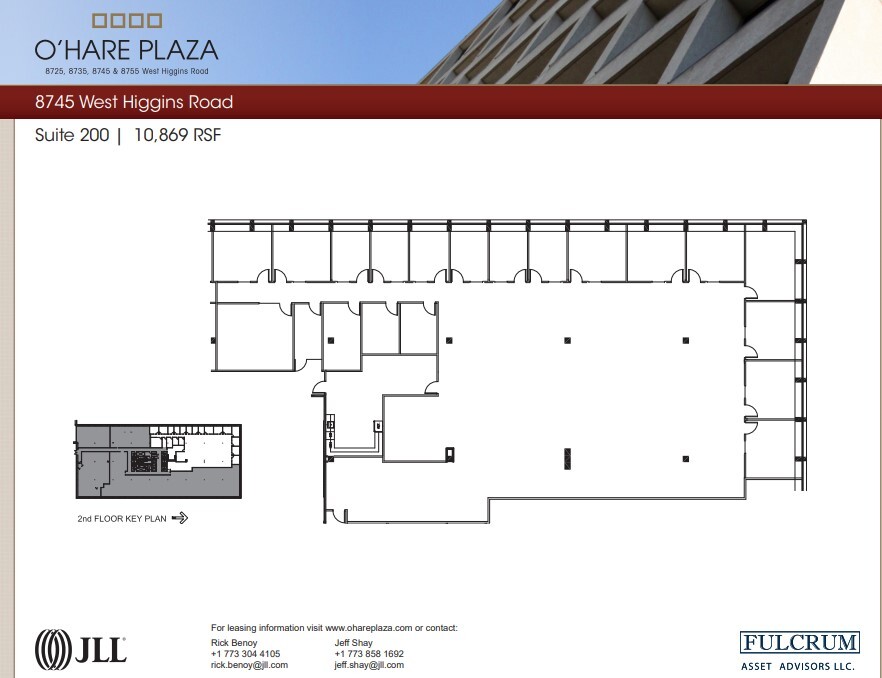 8745 W Higgins Rd, Chicago, IL for sale Floor Plan- Image 1 of 1