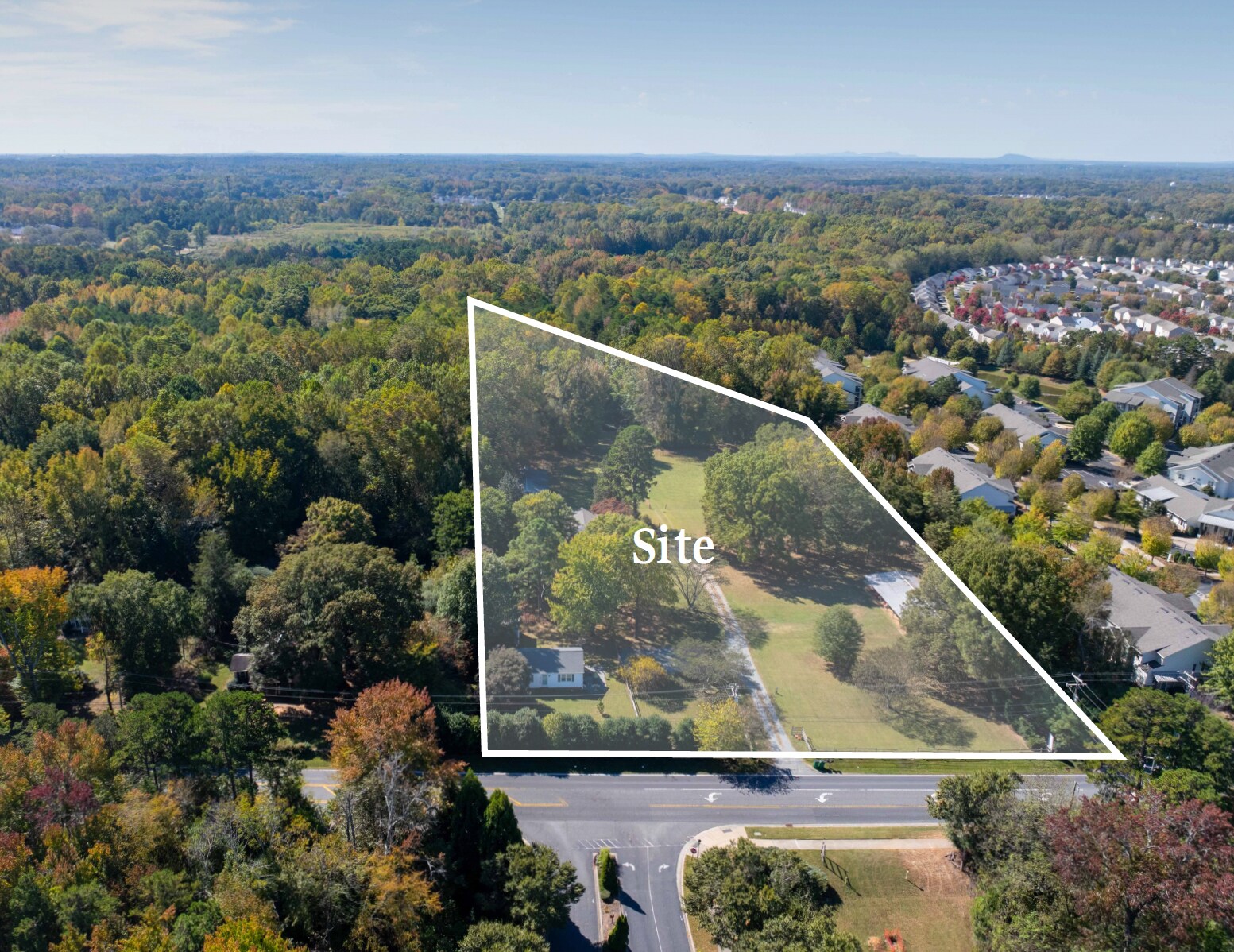9019 Reames Rd, Charlotte, NC for sale Aerial- Image 1 of 6