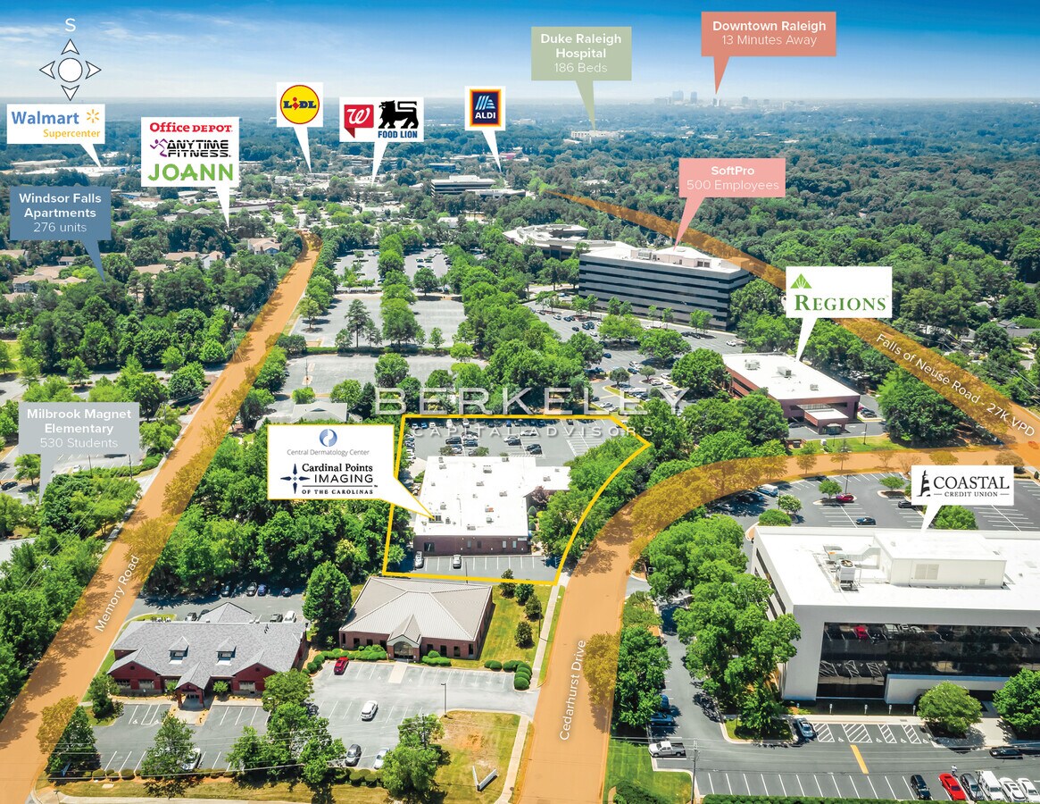 1212 Cedarhurst Dr, Raleigh, NC 27609