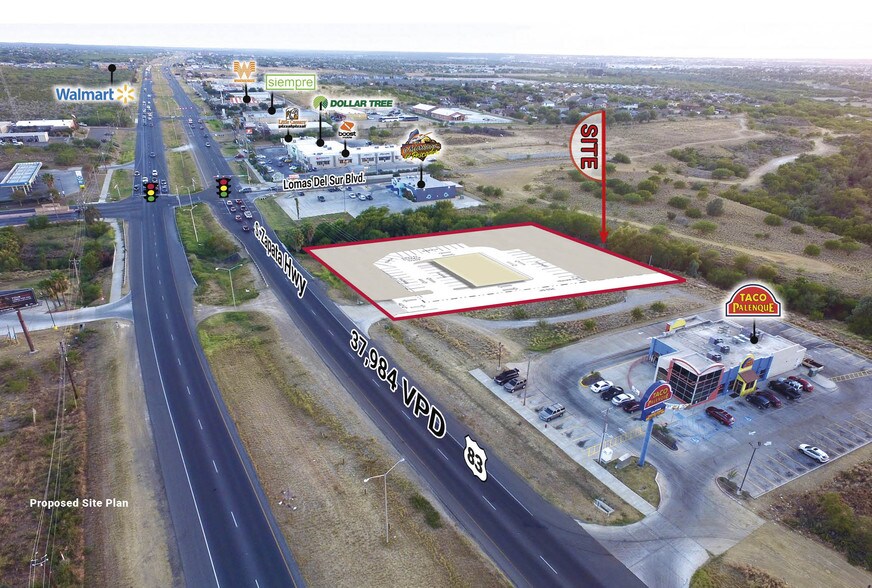 3610 S US Highway 83, Laredo, TX 78046 0.97 ACS Next to Taco