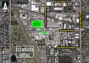 1310 N Hercules Ave, Clearwater, FL - aerial  map view - Image1