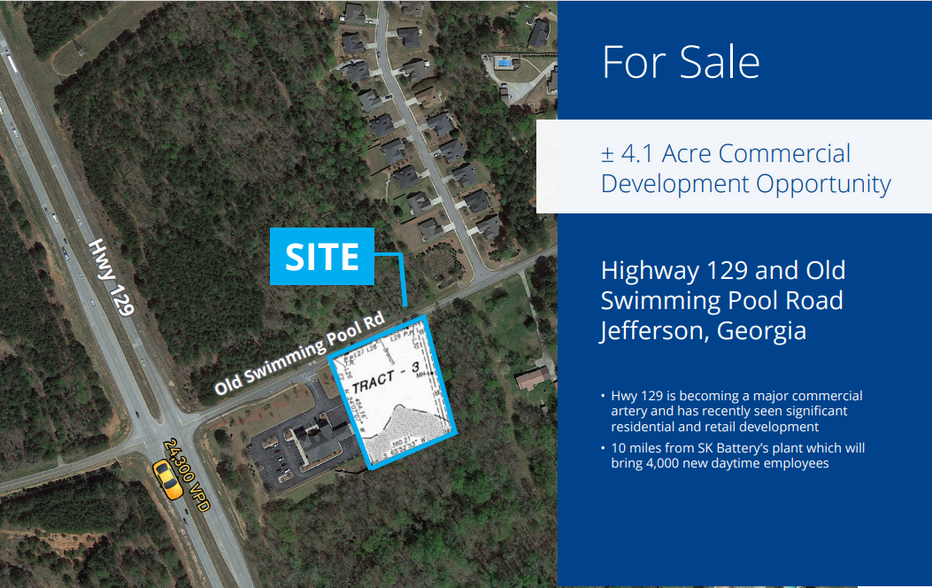 US 129, Jefferson, GA for sale - Building Photo - Image 1 of 1