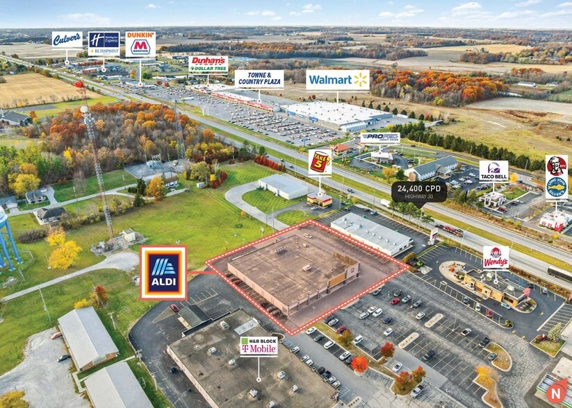 551 N Line St, Columbia City, IN for sale - Building Photo - Image 3 of 5